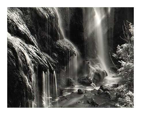 Wasserfall, Toskana 2001